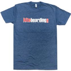 Kiteboarding.com - Kiteboarding T-Shirt -Midnight Navy Size medium - 25% Off