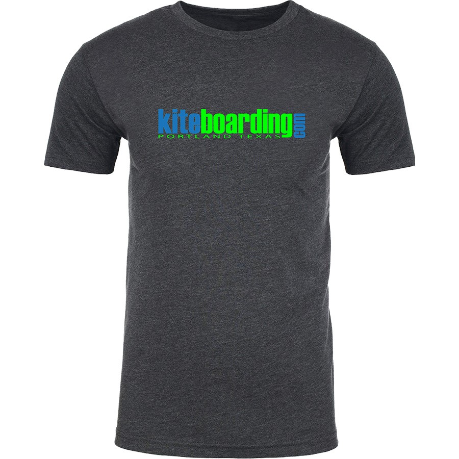 Kiteboarding.com Bumper Style T-Shirt - Charcoal