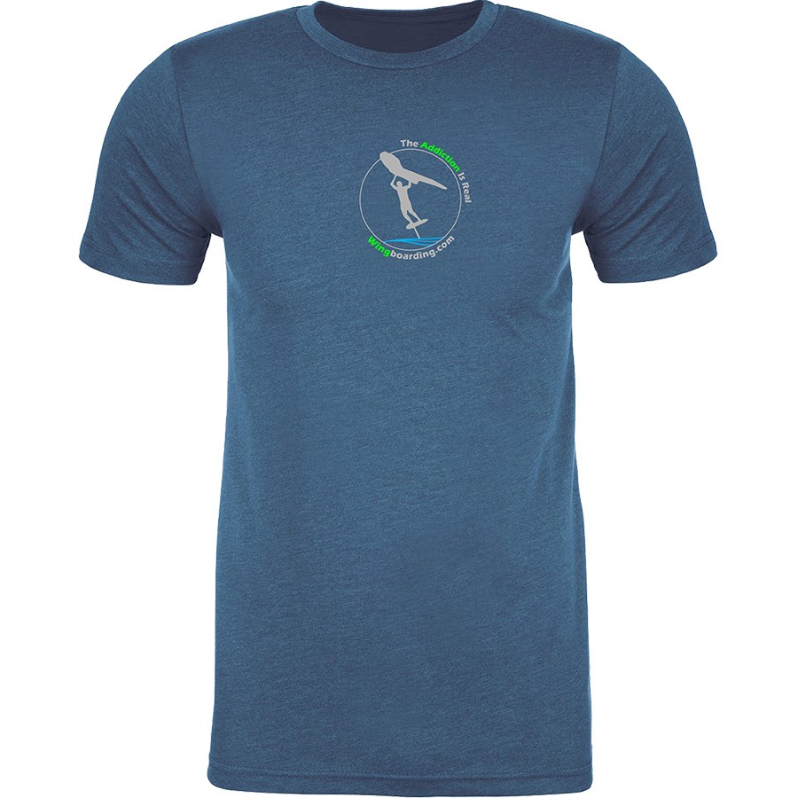 Wingboarding.com T-Shirt - Cool Blue