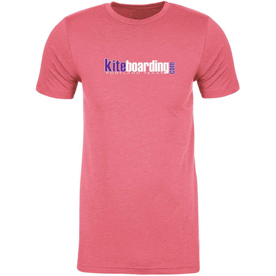 Kiteboarding.com Bumper Style T-Shirt - Mauve / Pink