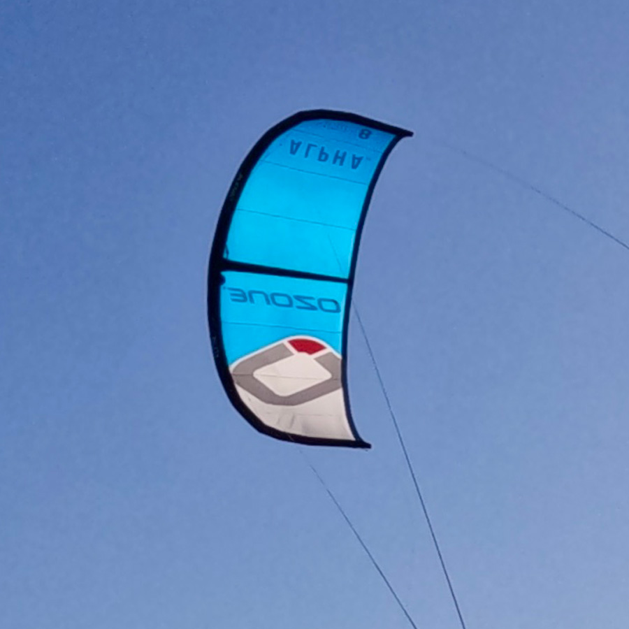 Ozone Alpha V2 Performance Single Strut Kite Demo - 8m - 35% Off