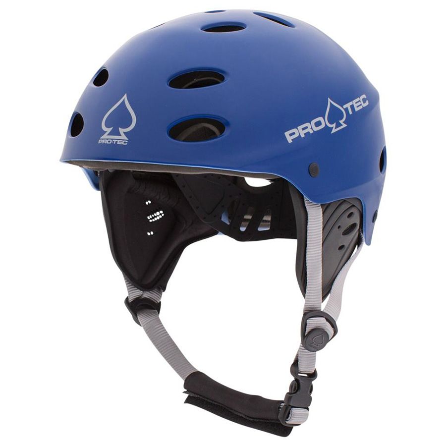 ProTec B2 Wake Watersports Helmet Gloss Blue choice of sizes with ear protector 
