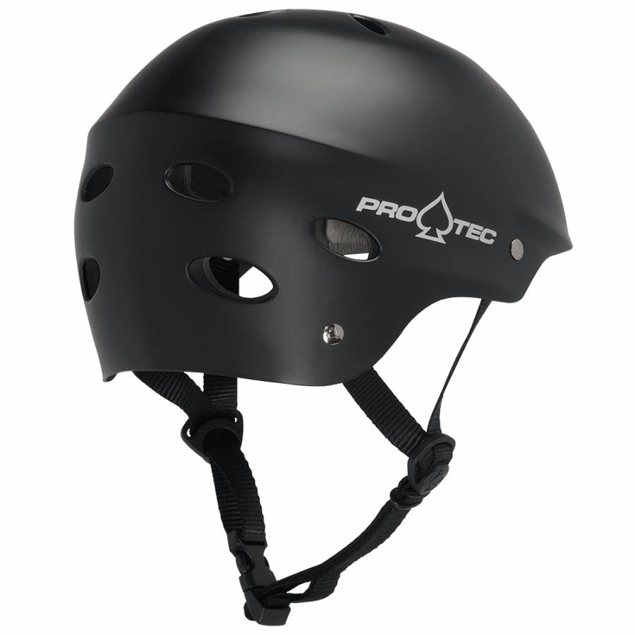 Matte Black L-XXL 30609 2019 Pro-Tec ACE Water Watersports Helmet Wake Kite 