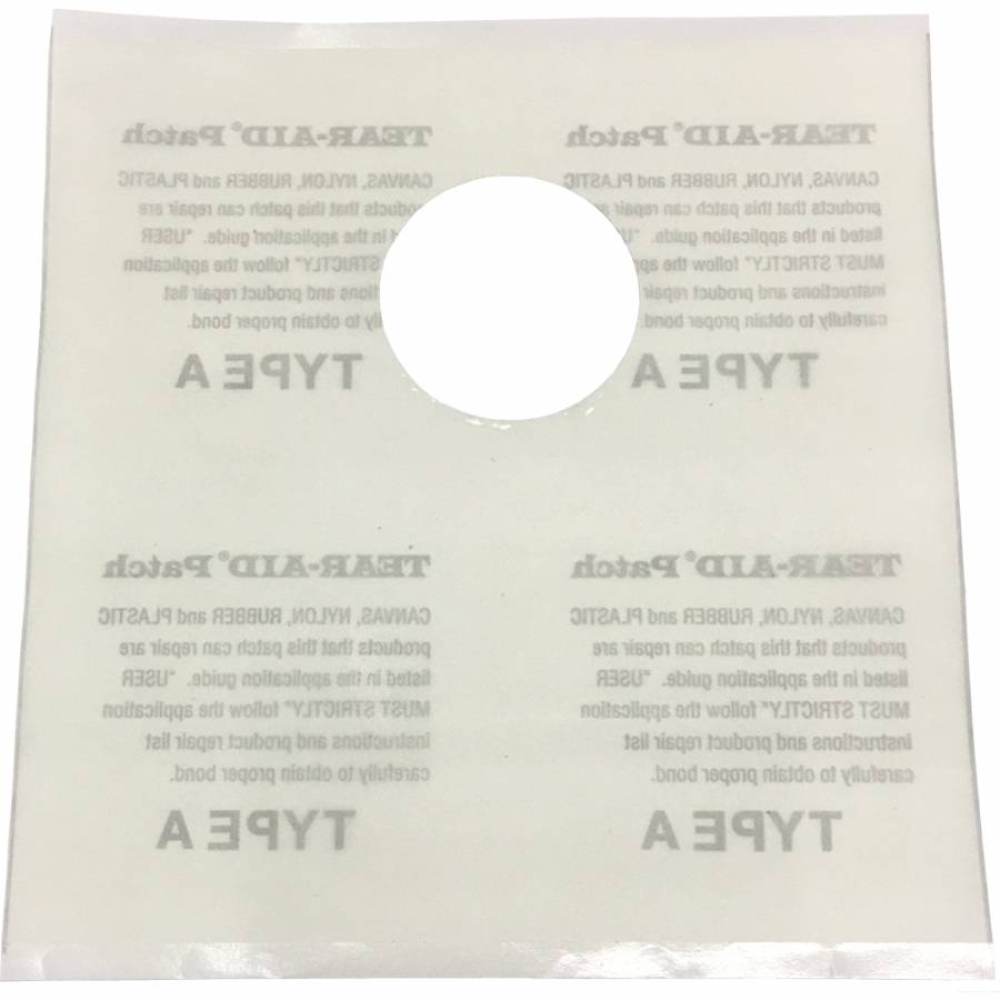 Tear Aid Screw Valve Bladder Patch Install Kit 