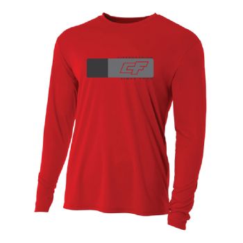 Crazyfly Long Sleeve Water Jersey - Red
