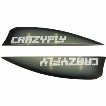Crazyfly 3cm G-10 Fins (set of 4 w/ screws)