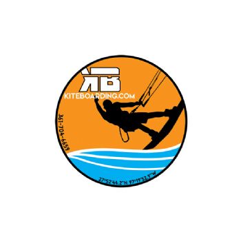 Kiteboarding.com 2019 Kiter Dude Sticker