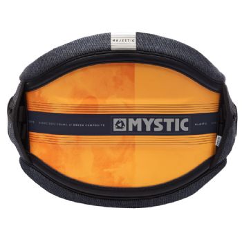 30% OFF - 2020 Mystic Majestic Kiteboarding Waist Harness - Navy Orange