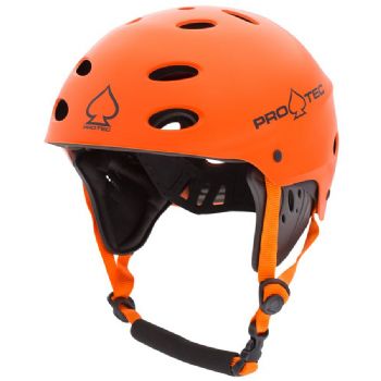 Pro-Tec Ace Wake Kiteboarding Helmet with Ear Flaps - Orange