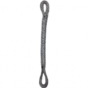 Slingshot Pigtail loop-loop, 4 inches, Grey (set of 2)
