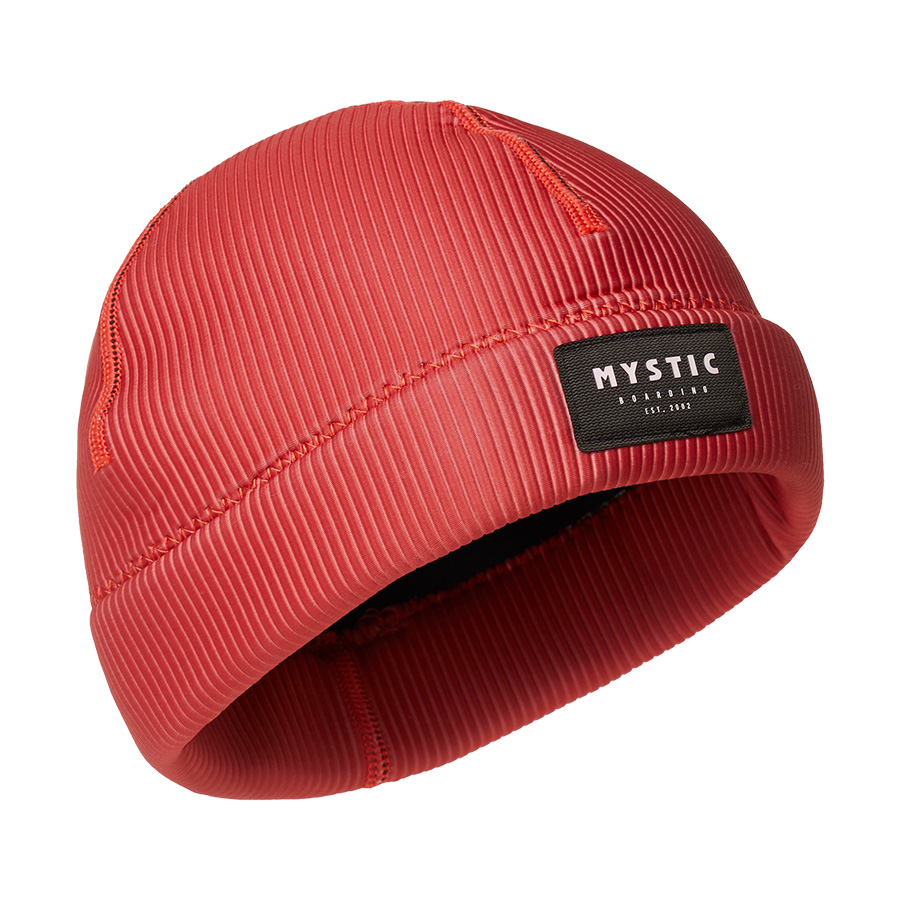 Mystic 2mm Neoprene Beanie - Classic Red