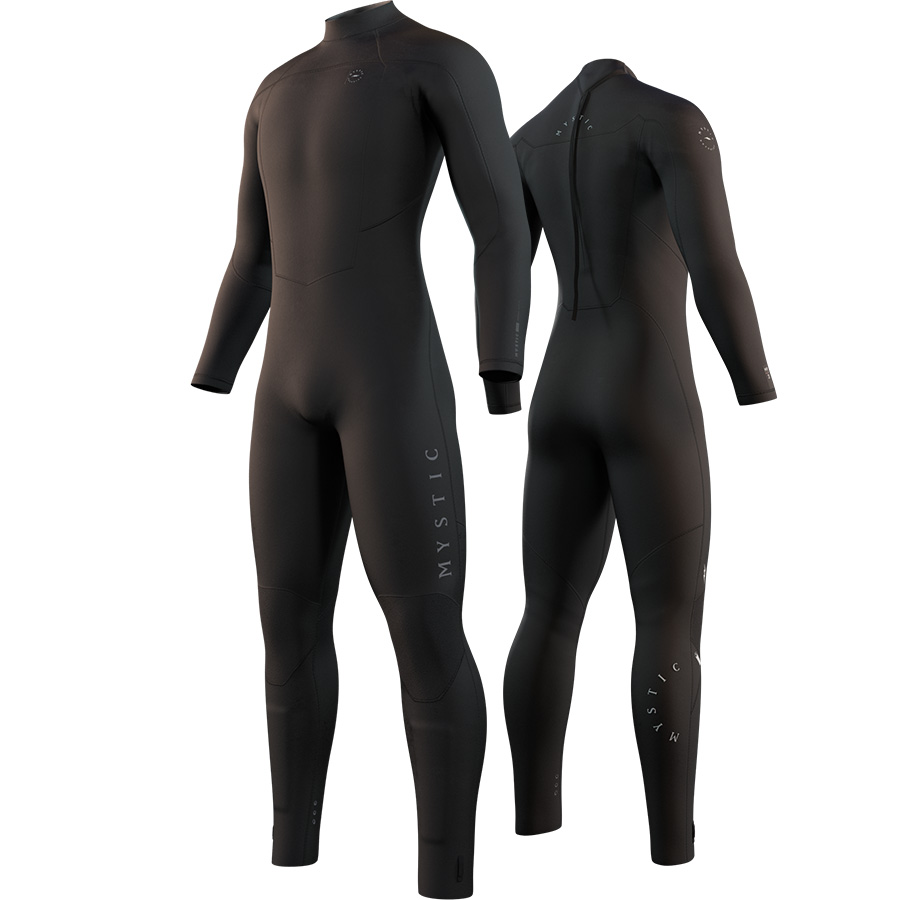 2023 Mystic - Marshall Fullsuit 5/3mm - Black- Back Zip  - 40% Off