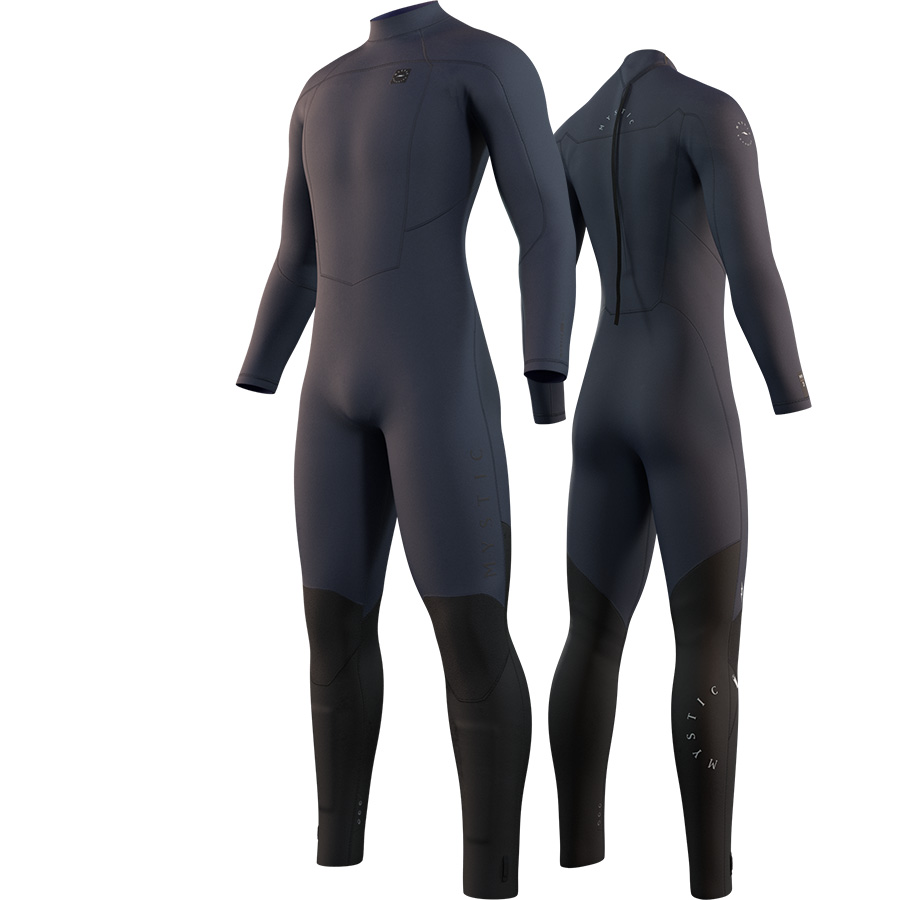 2023 Mystic - Marshall Fullsuit 5/3mm - Navy - Back Zip  - 40% Off