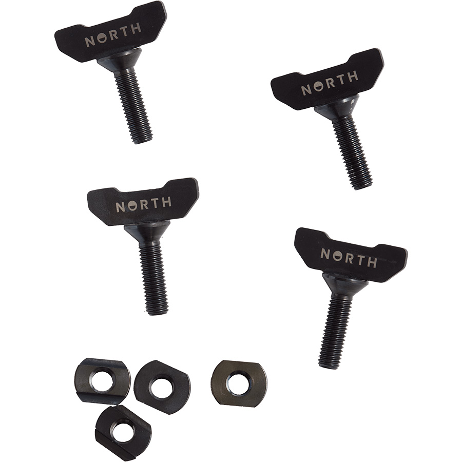 North - Foil Drop-Box Thumb Screw and Track Nut Set