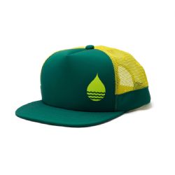 Buoy Wear Ultimate Floating Hat - Sea Green/Yellow