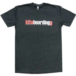 Kiteboarding.com - Kiteboarding T-Shirt - Charcoal - 25% Off