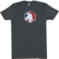 Kiteboarding.com Rooster Badge T-Shirt - 50% Off