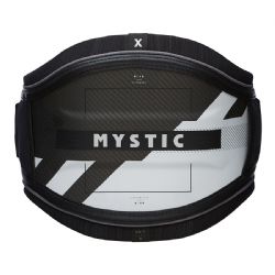 2021 Mystic Majestic X Kiteboarding Waist Harness - Black / White