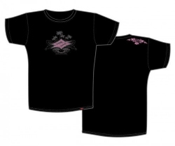 Naish Women's Black Graphic Tee Shirt